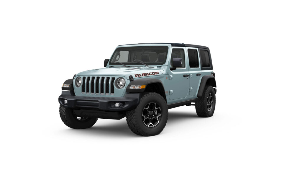 Jeep Wrangler Rubicon Limited Edition with Sunrider Flip Top for Hardtop